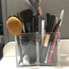 Transparent Eyebrow Pencil Makeup Brush Storage Box Acrylic Cosmetic Brush Storage Tube Student Desktop Single Square Pen Holder 3
