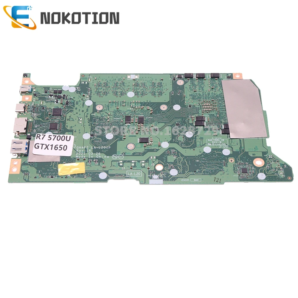 NOKOTION NBAC311002 NB.AC311.002 GH4FZ LA-L201P LA-L202P For