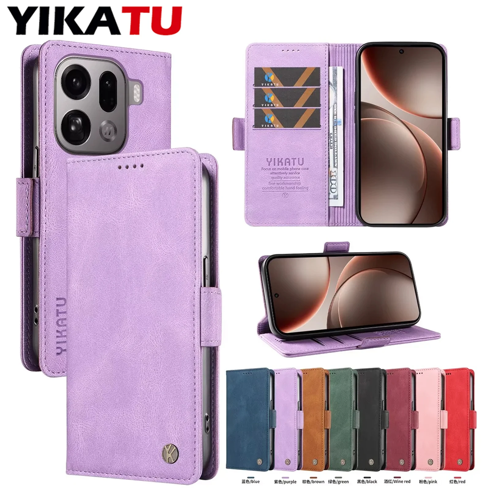 Universal Wallet Case for Realme Smartphones - Stylish and Protective