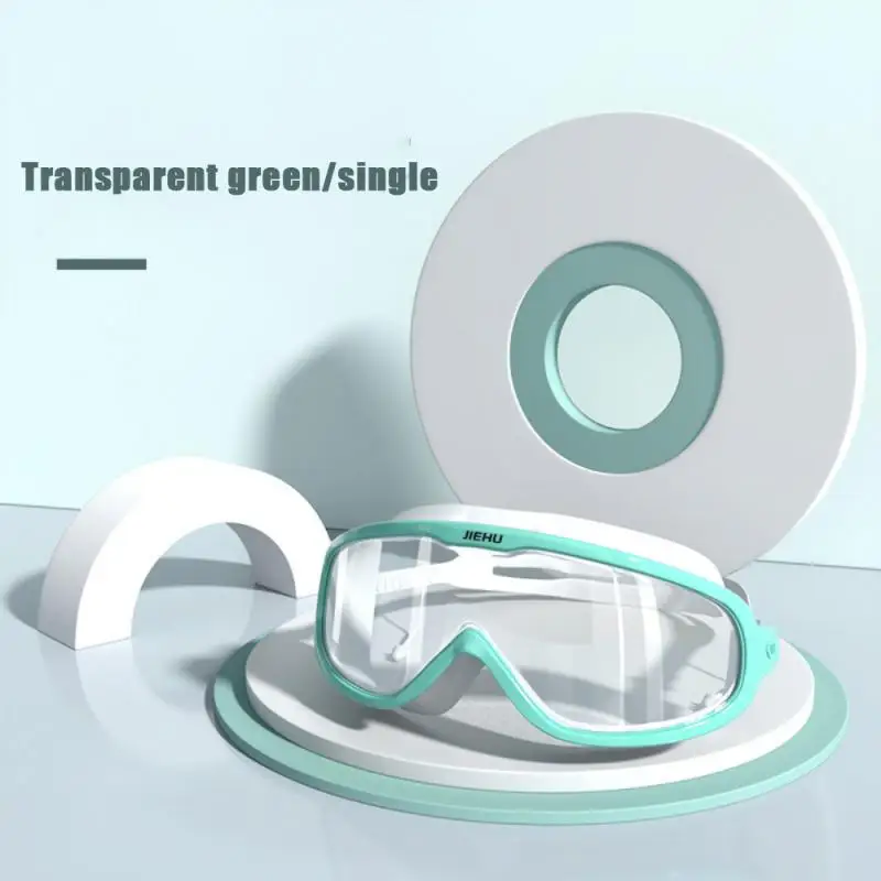 Professional Swimming Goggles Men Women Adults Earplugs Anti-fog HD Big Frame Swimming Glasses UV400 Diving Water Sports Eyewear 5