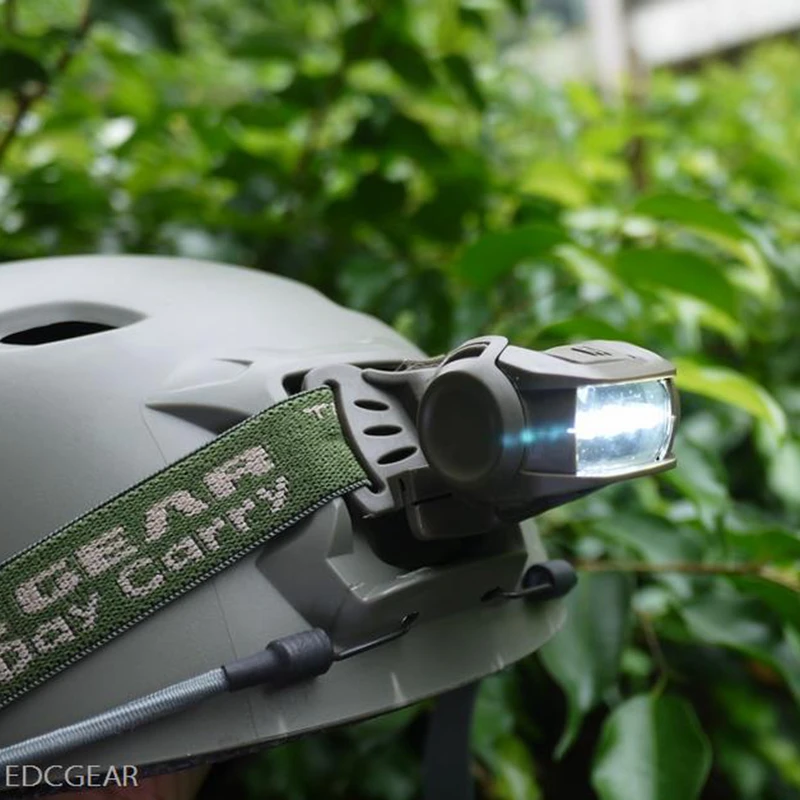 ModelDMultiPurposeTacticalHelmetLampLEDOutdoor70LumenThree