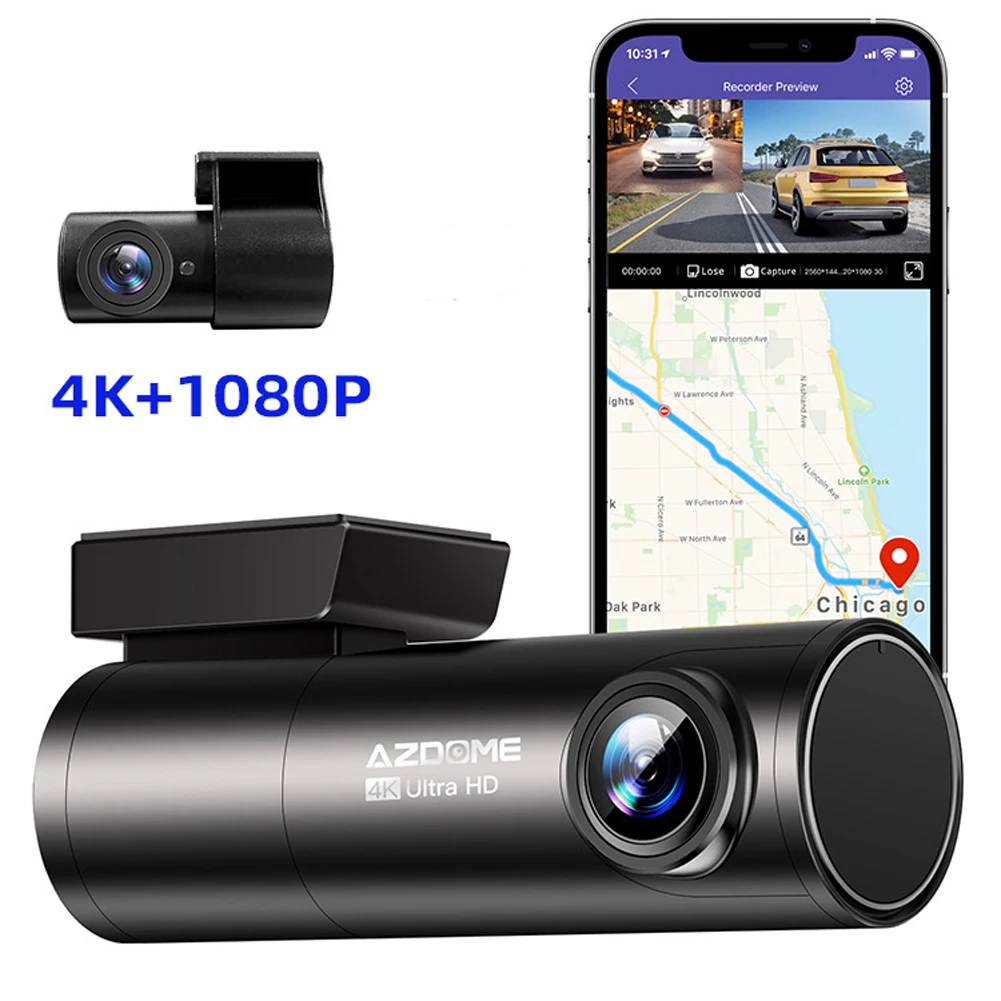 ADAS Car DVRs Android Multimedia Player Full HD DVR Dash Cam Camera