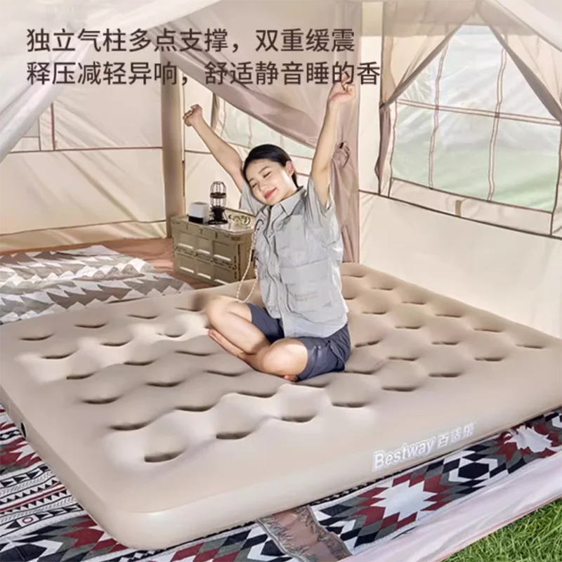 Camp Household Inflatable Mattress Comfort Memory Portable Mattress Foldable Bedroom Camas De Dormitorio Outdoor Products