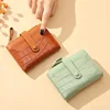 Women Short Wallet Small Fashion Luxury Brand Leather Purse Ladies Card Bag for Women Clutch Female Purse Money Clip Wallet 2023 2