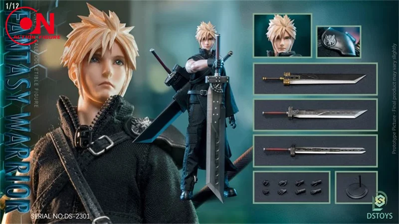 DSTOYS DS-2301 1/12 Fantasy Warrior Cloud Action Figure 6