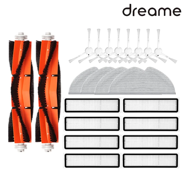 Xiaomi Dreame D9 Dreame Bot L10 Pro Main Side Brush Mop Cloths Hepa Filter Trouver Robot LDS Vacuum-Mop Finder Spare Parts White Suit 1