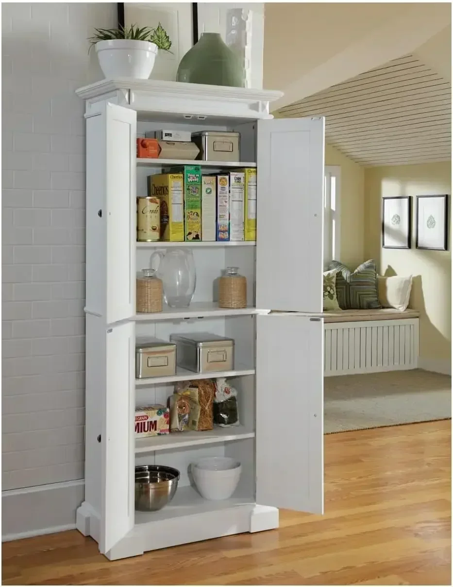 Furniture supplies Homestyles Americana Off-White Pantry, 72"H 5