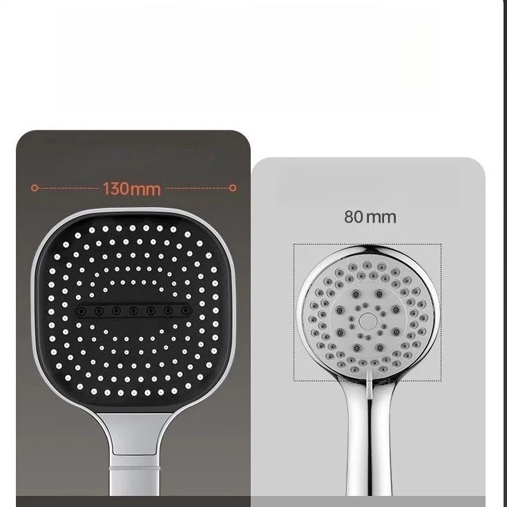 Xiaomi High Pressure Shower Head 13cm Large Panel 3Modes Massage Shower Head With Filter Element Bathroom Accessories Shower Set 6