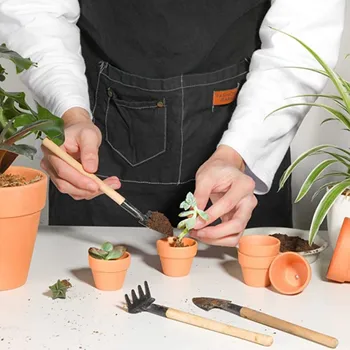 16-Piece Terra Cotta Pots 4