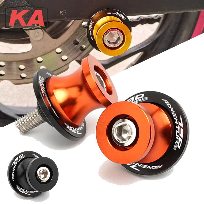 

M10 * 1,25 для KTM 790 Adventure /R 790 ADV 2013-2021 CNC Аксессуары для мотоцикла 10 мм катушки слайдера Swingarm стенд винты крышки