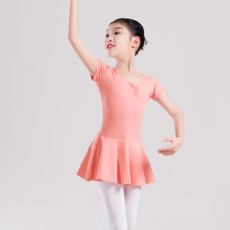 Pink Ballet Dress for Girls Dance Leotard Children Kids Toddler
