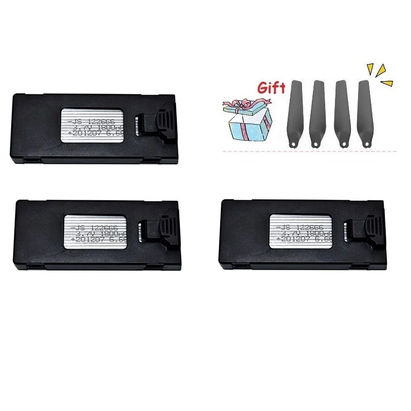 ตัวเลือกสินค้า แบตเตอรี่โดรน 3.7V 1800mAh สำหรับ E88 E88PRO E525 Pro