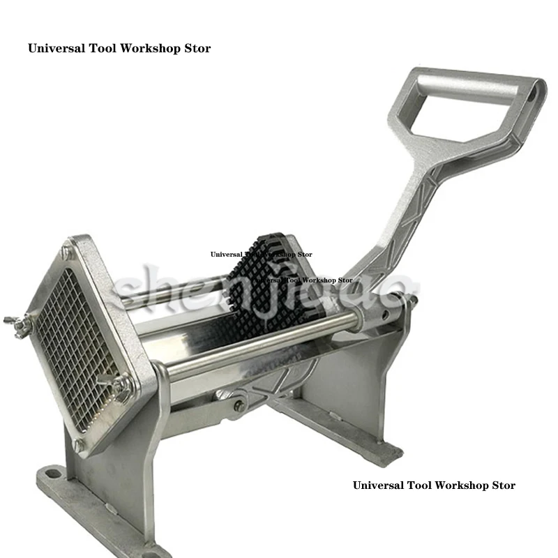 Electric French Fry Cutters Manual Potato Slicer Fruit Vegetable cutter slicer Potato Cutting Machine With 4 Blades