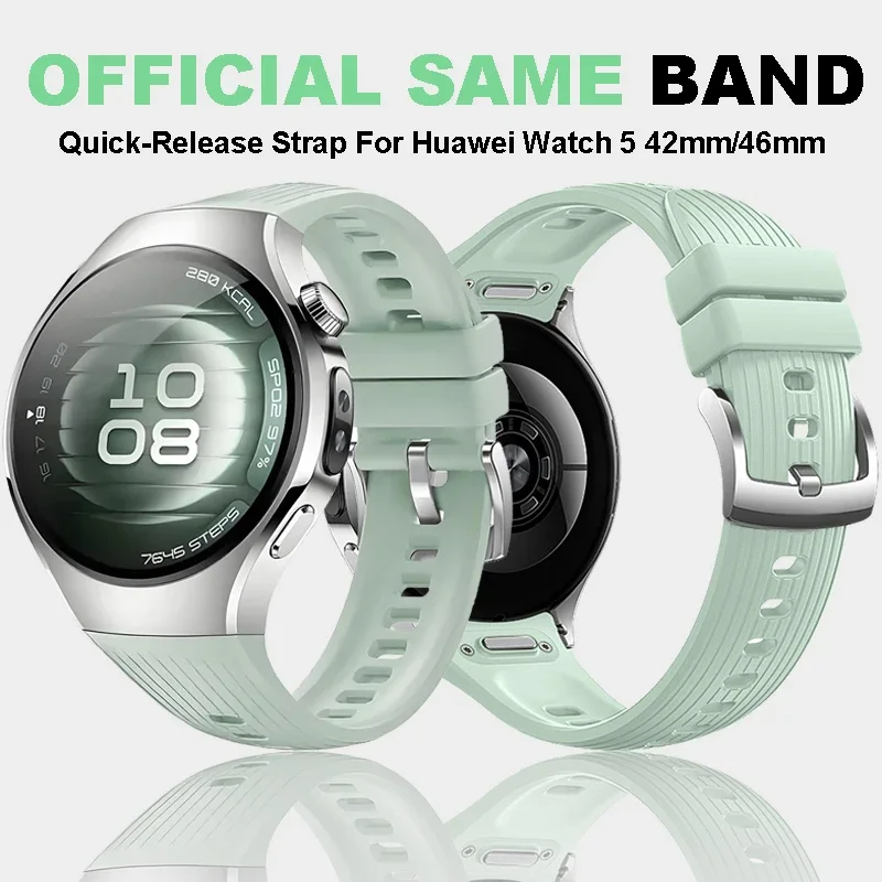 Silicone Strap Replacement Band for Smart Watches - Unisex Accessory