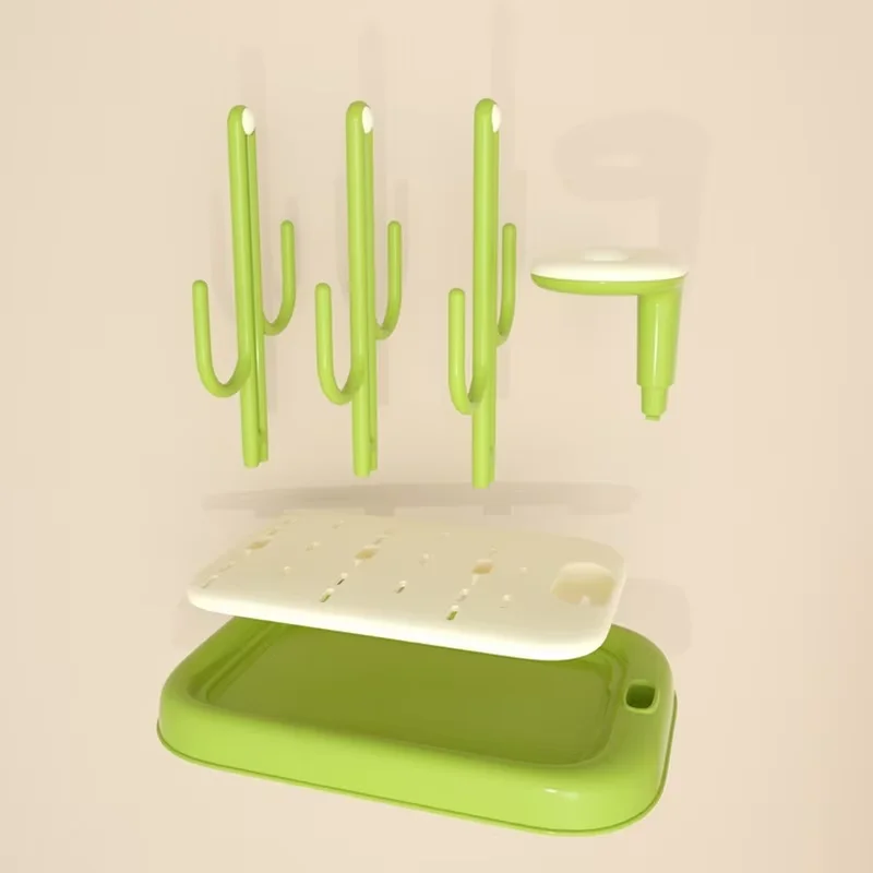 Bottle Drying Rack, Drain Bottle Rack, Drying Brush, Pacifier Brush Holder