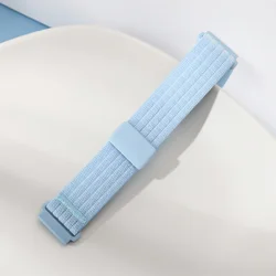 Magnetic Sport Band Watch Strap Belt, 18 - 22mm, Universal Fit - 20mm (Light blue)