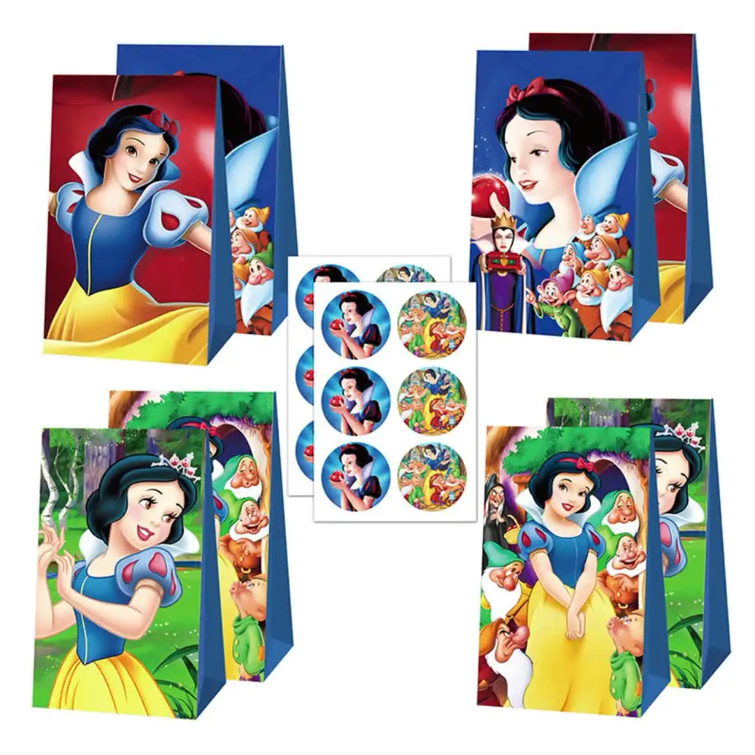 Бумажные мешки для конфет Disney принцессы