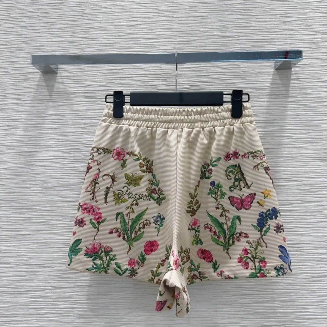 Short Sets Women Spring Summer Cotton Blend Stand Collar Zipper Coat and Elastic Waist Shorts Sets Casual Sporty Loose Clothing 5