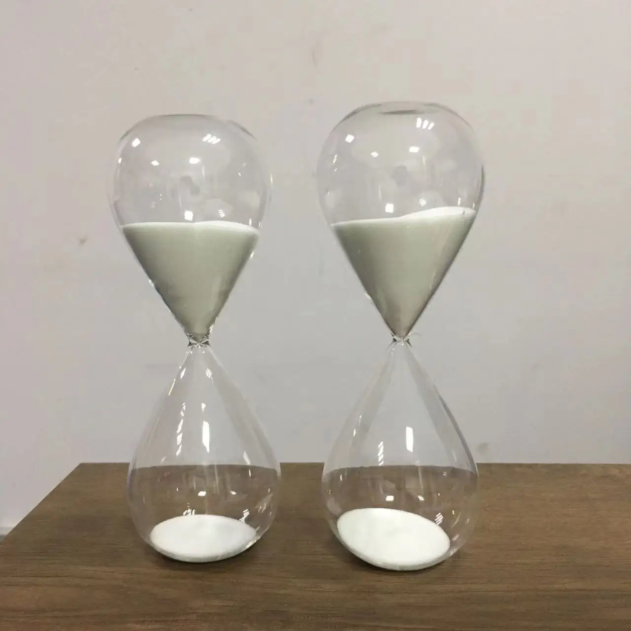 50 minute hourglasses sand hourglass crystal glass sandglass Color quality sand Lettering crafts Creative souvenirs 3