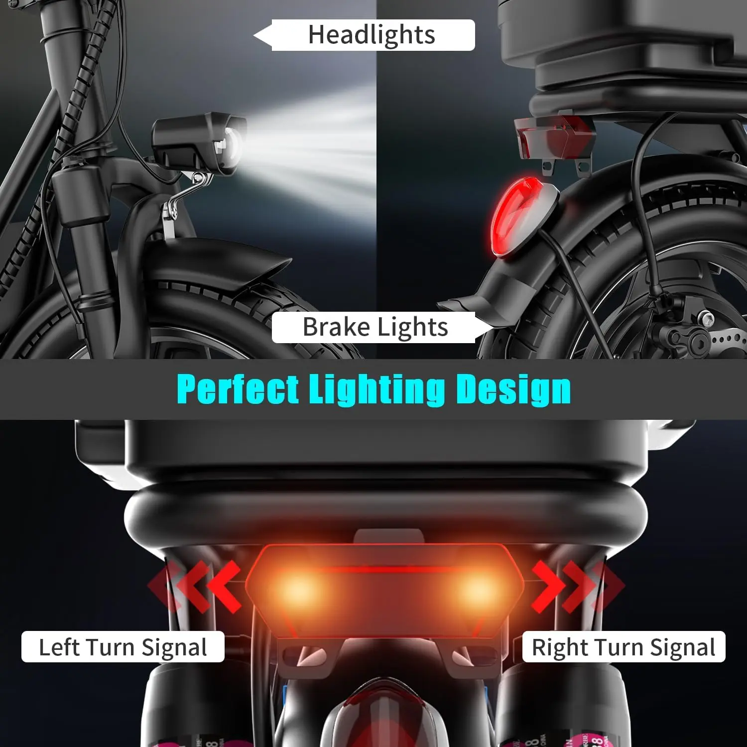 Folding Electric Scooter with Trunk 4