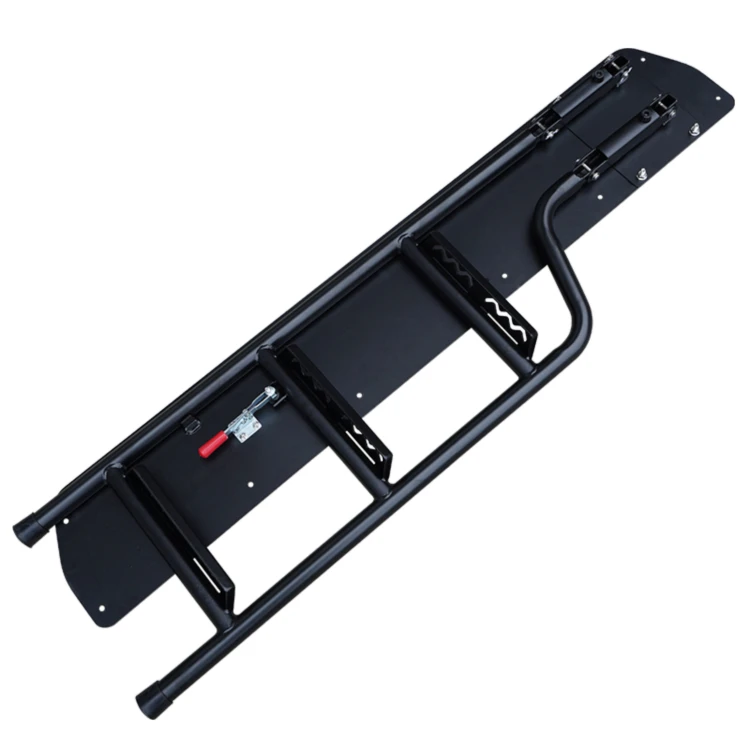 

Steel foldable Replacement Rear step Tailgate Ladder For Universal Trucks Toyota Tundra Land Cruiser Hilux Tacoma Isuzu D-Max