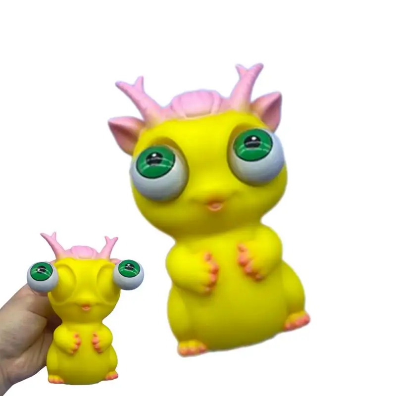 

Squeeze Raised Eyes Animal Toy Mini Stress Relief Toys Soft 2024 Year Of The Dragon Toys To Quickly Relieve Stress