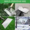Garden Shovel Multifunctional Garden Spade 20CM NO HANDLE Manganese Steel Cleaning Shovel Weed Removal Shovel Patio Scraper Tool 6