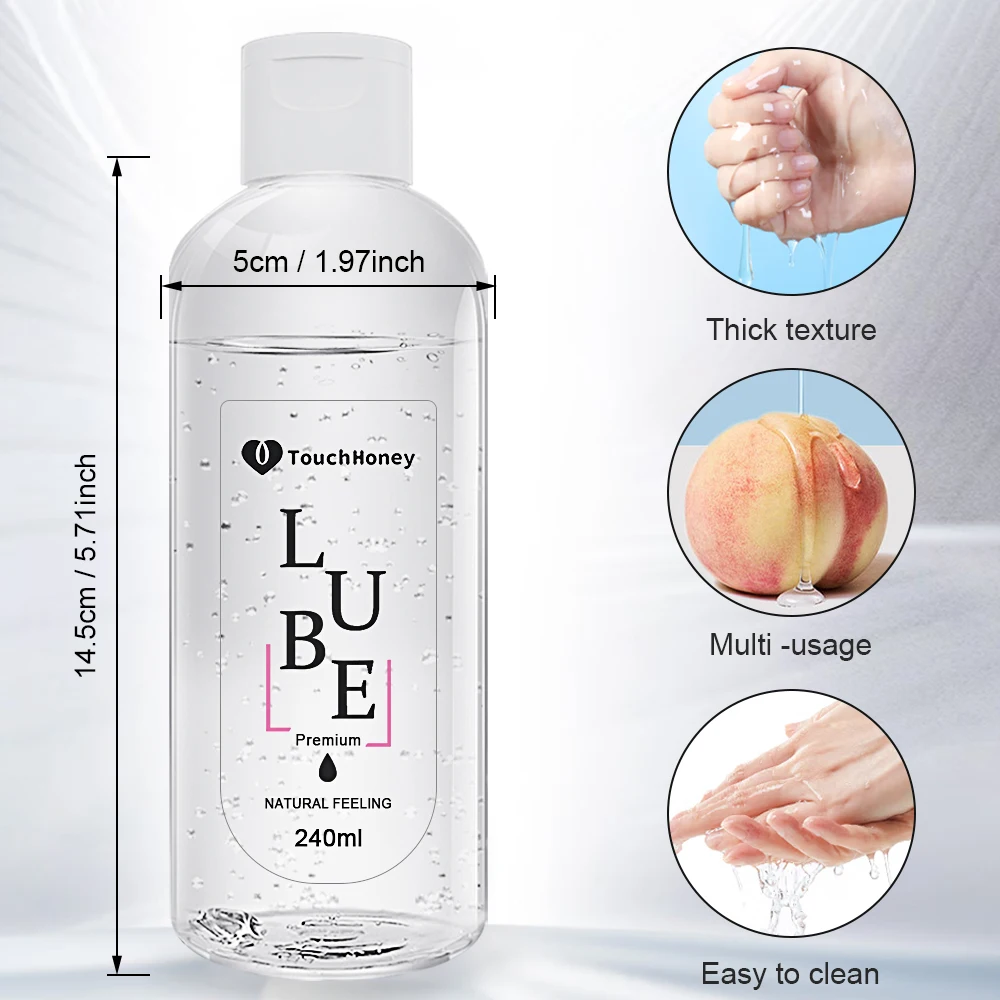 Large Capacity 240ML Lubricant for Session Anal Lubrication Adults