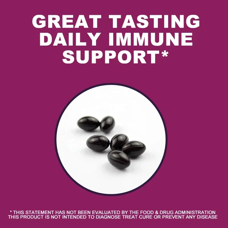 Elderberry with Vitamin C D and Zinc