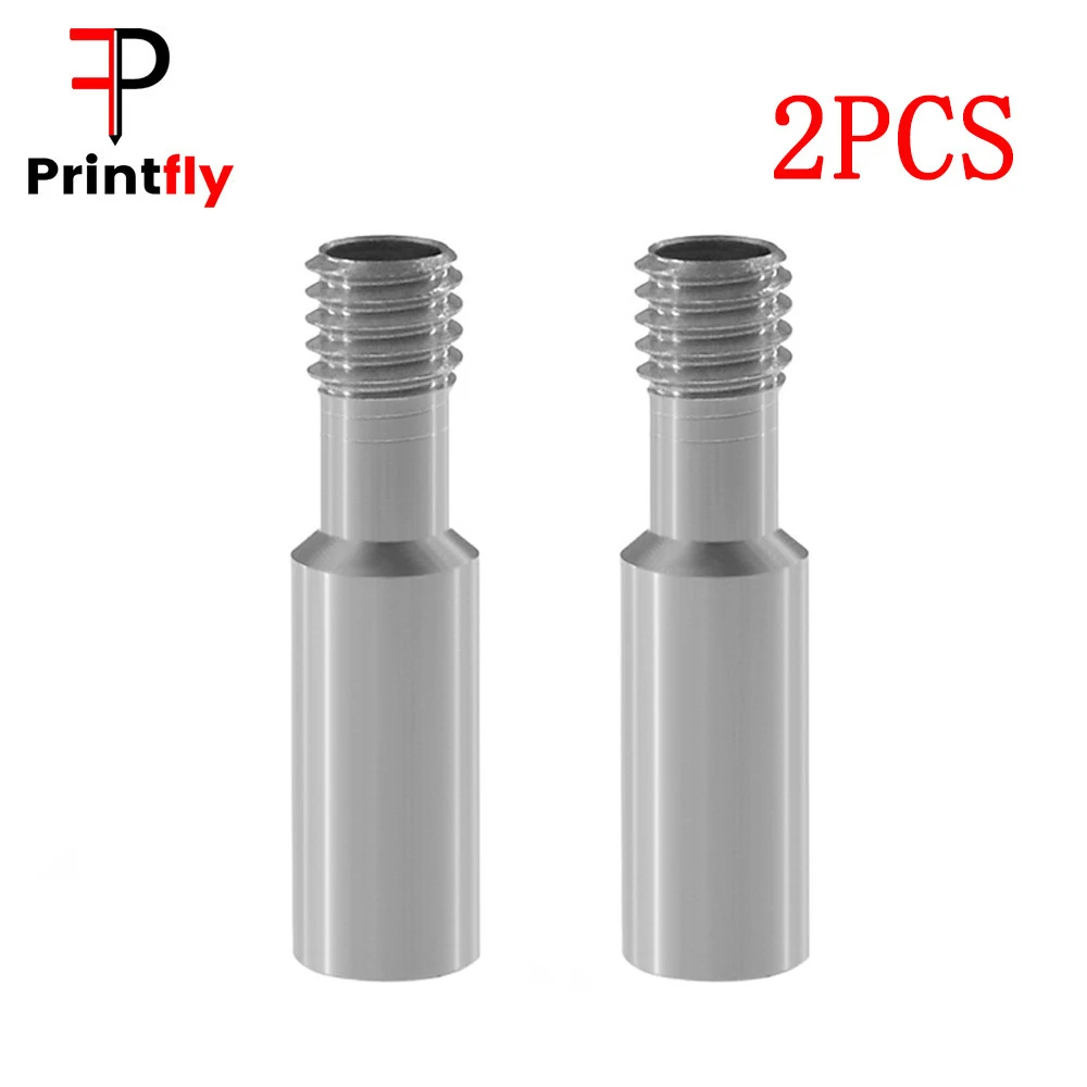 2PCS 3D Printer CR10 Ender 3 Special Throat Bowden Tube Long Thread For 1.75 mm Filament 3D Printers Parts Full Metal Part