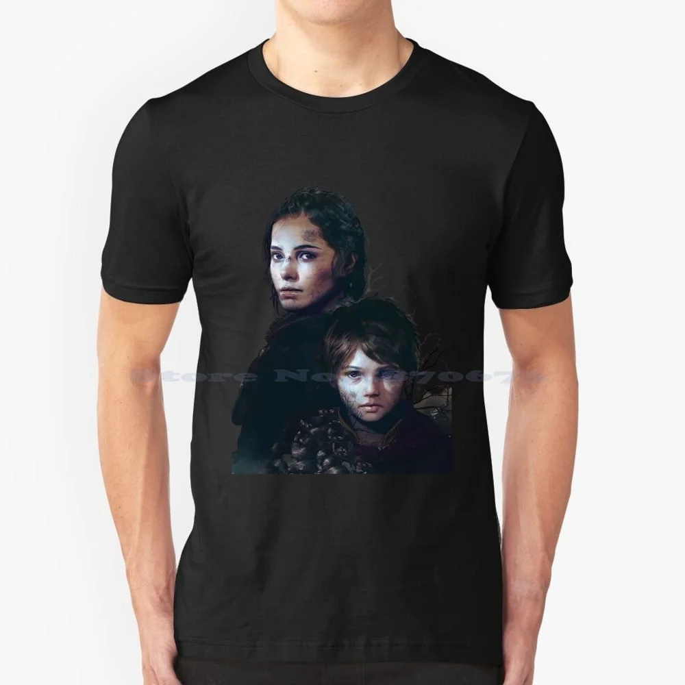 A Plague Tale Richieem T Shirt 100% Cotone Tee A Planty Tale Richieem Game A Plague Tale Richieem 2022 Hugo Amicia De Rune Artù
