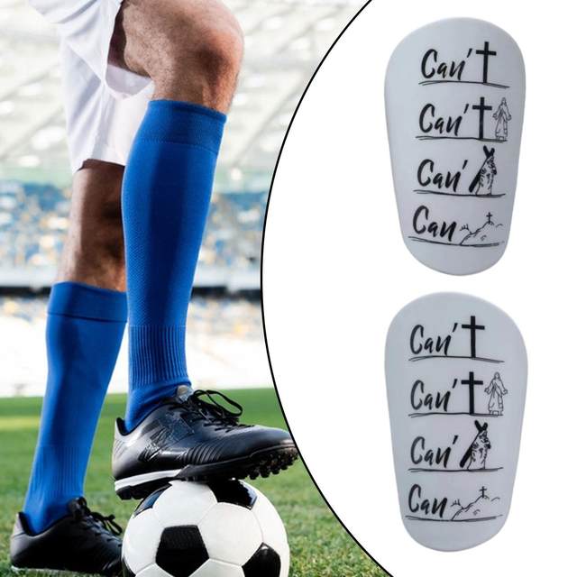 2x Mini Soccer Shin Guards Portable Small Shin Pads for Boys Girls Football Training Shin Guards for Outdoor Sports Soccer Game
