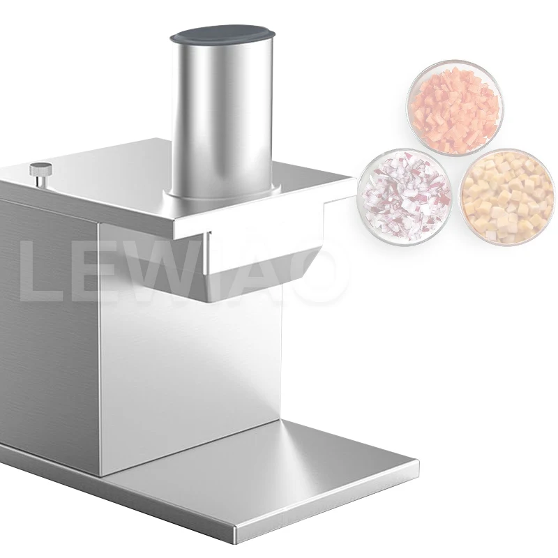 

Automatic Fruit Cutting Machine Cucumber Carrot Potato Onion Dicing Machine Cantaloupe Dicer