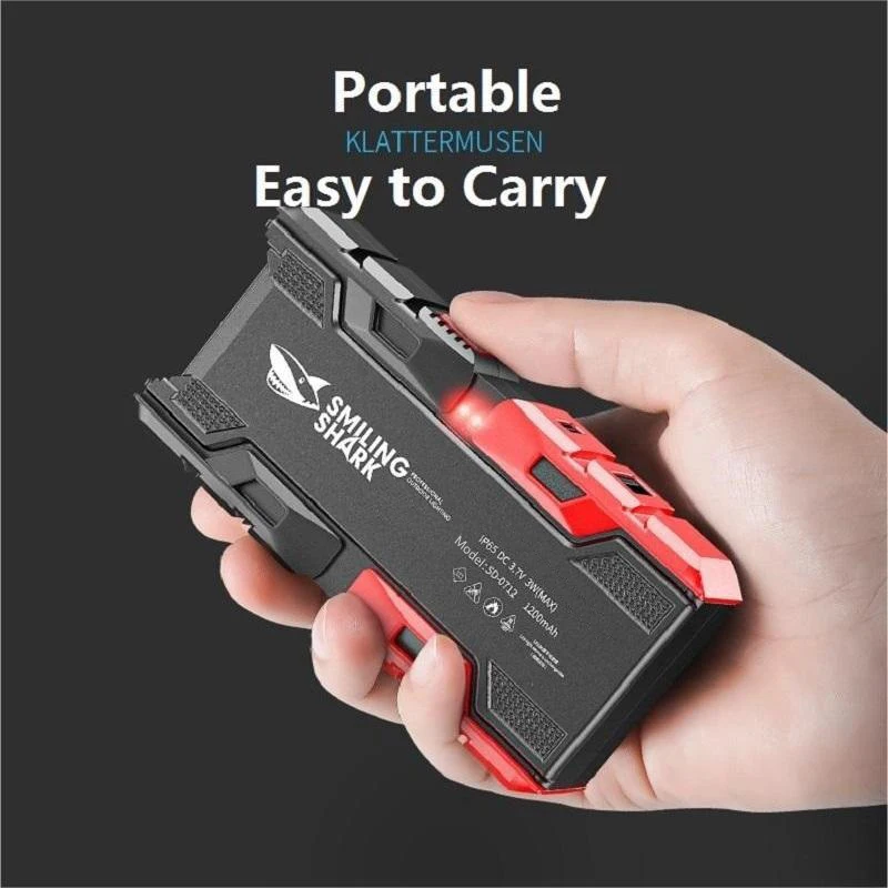 Smile Shark SD-0712 LED Flashlight High-brightness Long-range Rechargeable description image 7