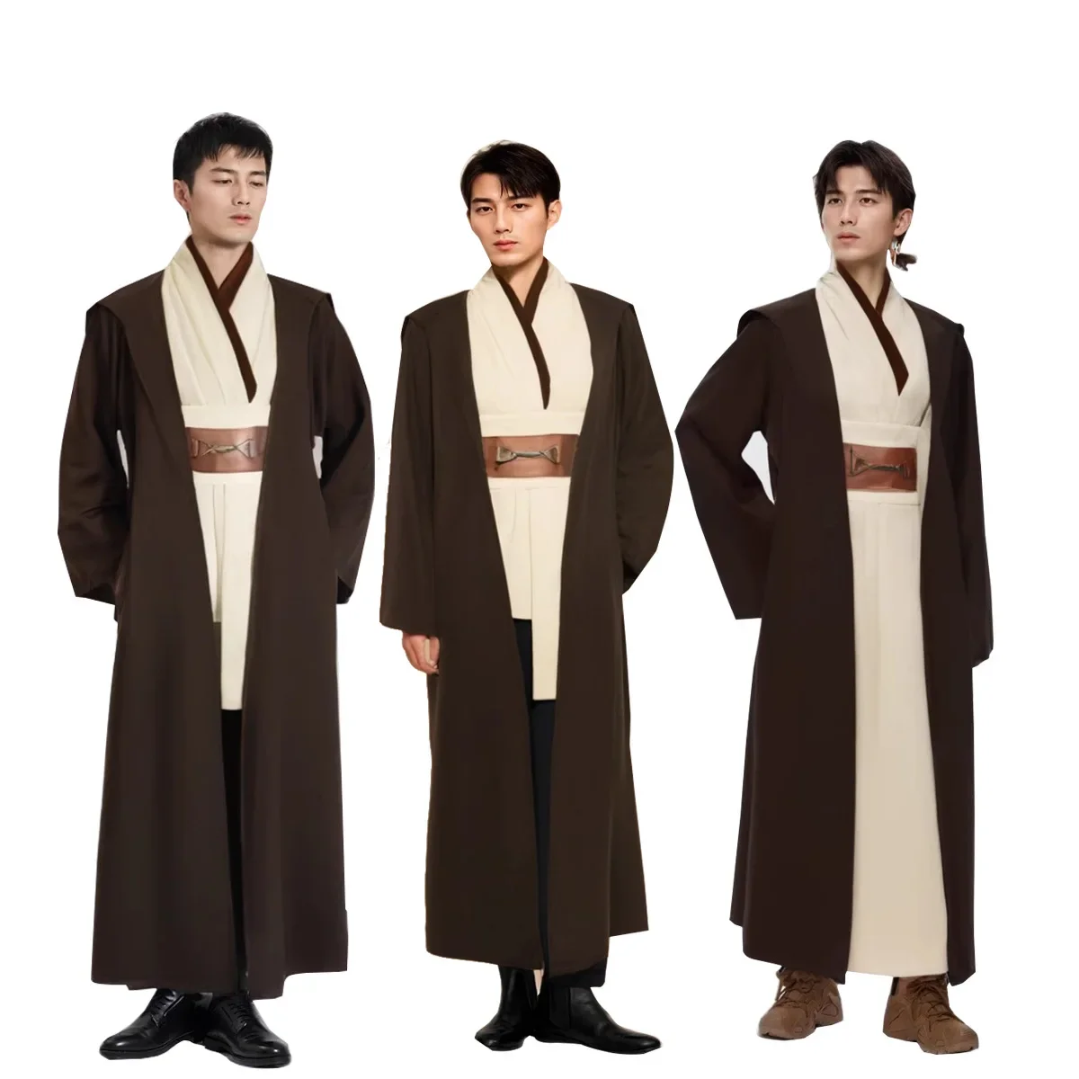 Polyester Jedi warrior cosplay with capri pants
