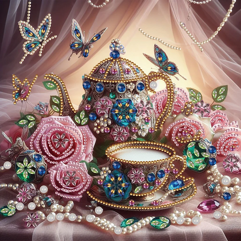 5D DIY Partial Special Shaped Drill Diamond Painting Kit Butterfly Decoration diamond painting,diamond art painting kit,diamond painting set