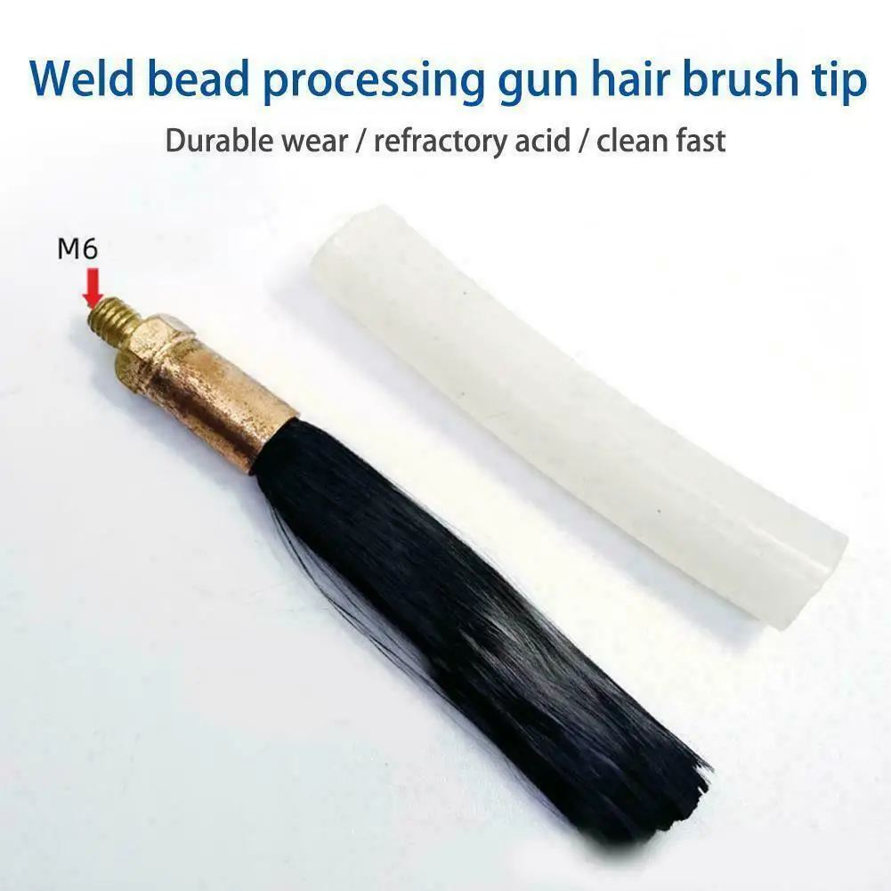 Cleaning Brush Wire Brush Pickling Brush Tig Wig Mig Brush M6/M8/M10 Carbon Fibre Polish Welding Cleaning Weld Weldseam Cleaner Tools Accessories