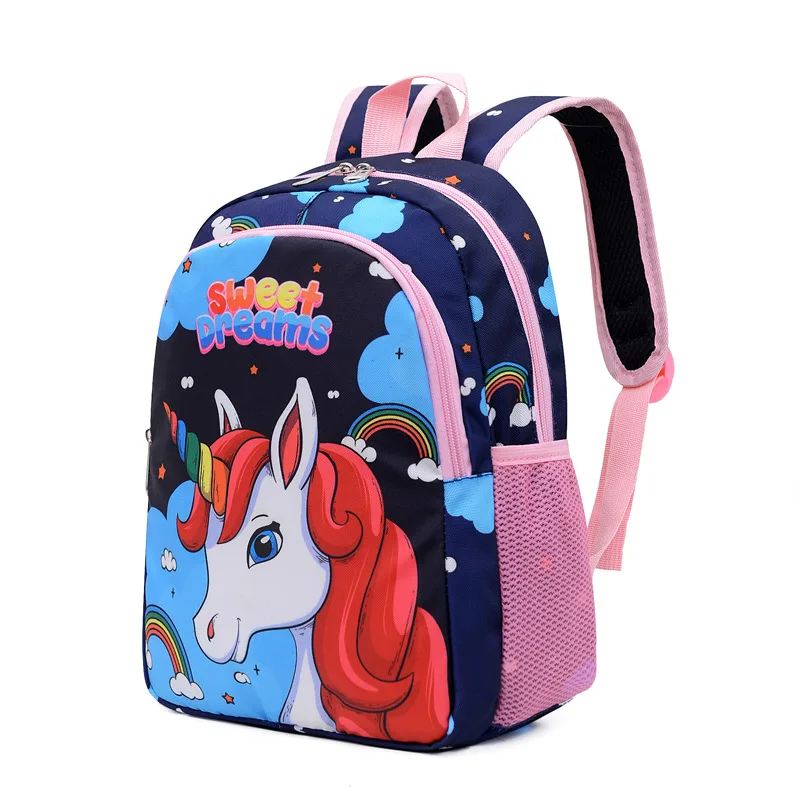 Boy Girl Cartoon Unicorn Schoolbags Lager Capacity School Backpack Kindergarten Primary School Backpacks Kawaii Kids Bag 3