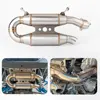 Motorcycle UTV exhaust muffler slip on For Polaris RZR XP/XP4 Turbo RZR Turbo S/S4 2016-2021 all Turbo models