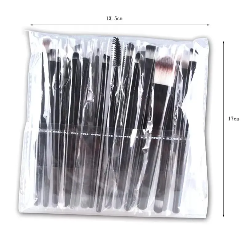 20Pcs Makeup Brush Set Beauty Makeup Concealer Brush Blush Loose Powder Brush Highlighter Foundation Eye Shadow Brush Tools 6