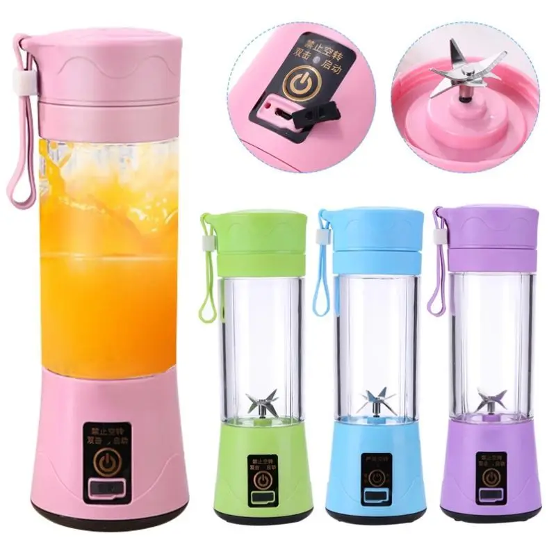 Portable Blender Mini Mixer Electric Juicer Machine Fresh Fruit