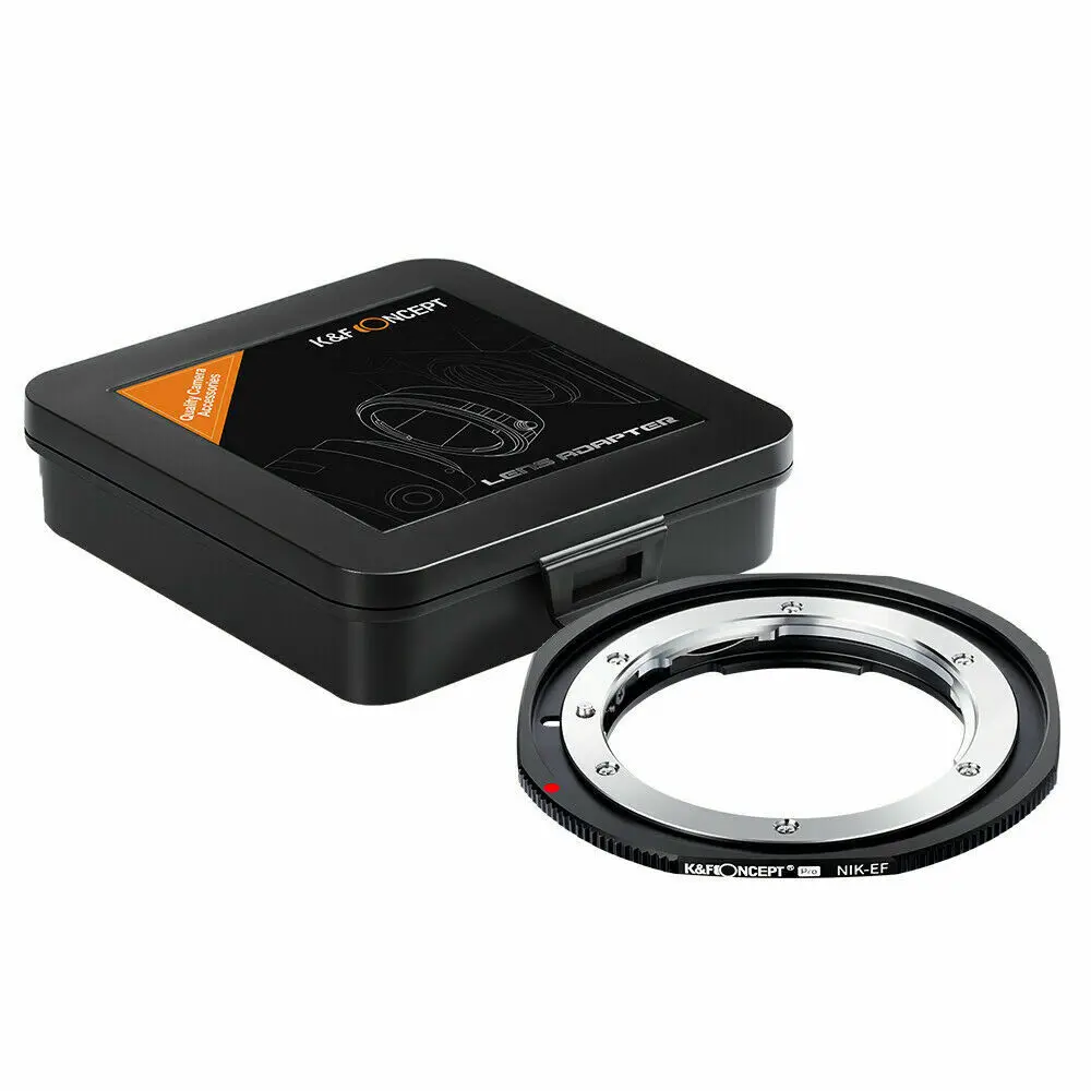 K&F Concept NIK-EF Adapter PRO for Nikon F D Ai AiS Mount Lens