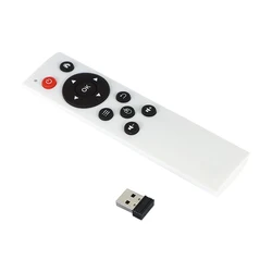 Universal Wireless Air Mouse and Mini Keyboard Remote Control (WHITE)