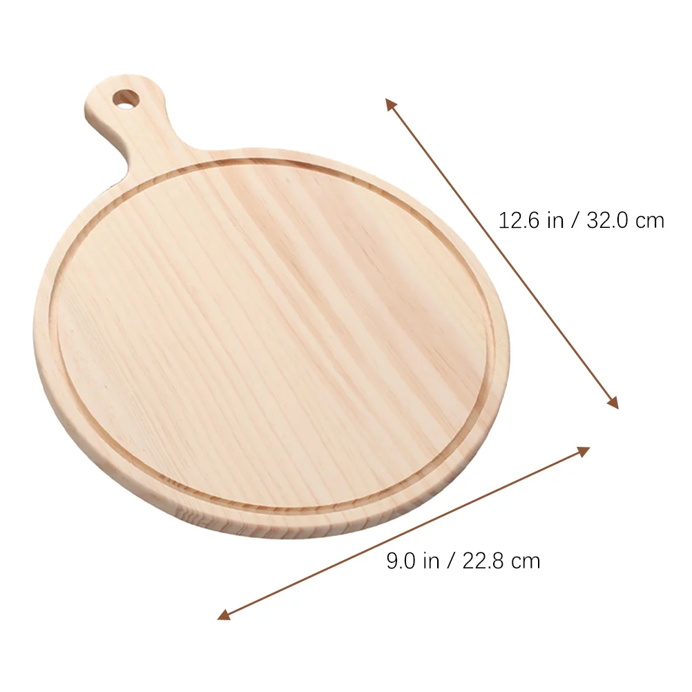 Pizza peel pastry board paddle serving boards breadboard tray pizza peel round cheese wood oven