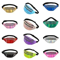 Waist Bag Laser Belt Bag Holographic Fanny Pack Designer Cute Waist Packs Bum Bag Party Travel Fashion Girls Shoulder Glitter