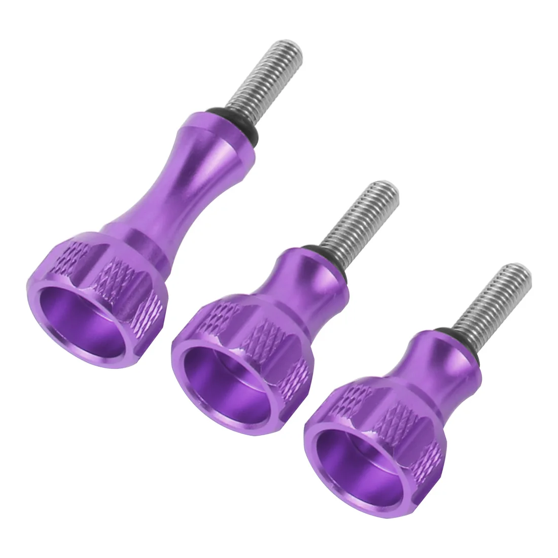 Support Courbe Gomountz Pour GoPro - Aluminium Violet, Bras Extensible, Neuf