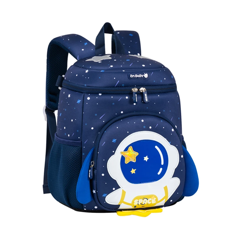 Erkekler ve Kızlar için Okul Öncesi Bebek Sırt Çantası – 3-6 Yaşındaki Çocuklar için Hafif Okul Çantası, Uzay Yürüyüşü 3D Sırt Çantası