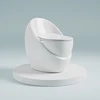 YYHC-White premium capsule egg-shaped sanitary ware Flush toilet bathroom ceramic siphon floor installation all-in-one 1