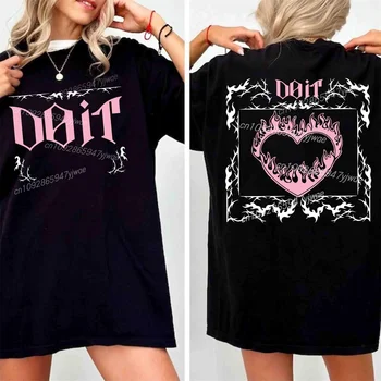Do It 2 Sides Shirt Retro World Tour 2025 Shirt Kpop felix Members Short Sleeve Fan Gift Top Summer Women's StreetWear T-shirt 1