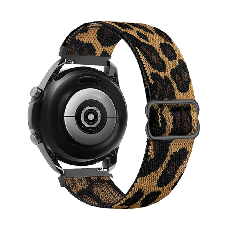 Elastic Smartwatch Strap, 20mm/22mm, Multiple Colors Available